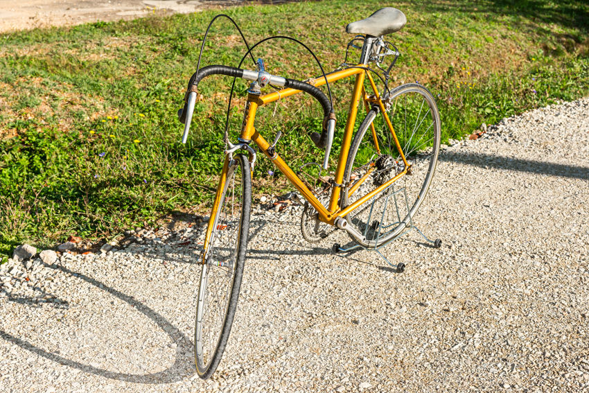 vintage bike tuscany biking tour