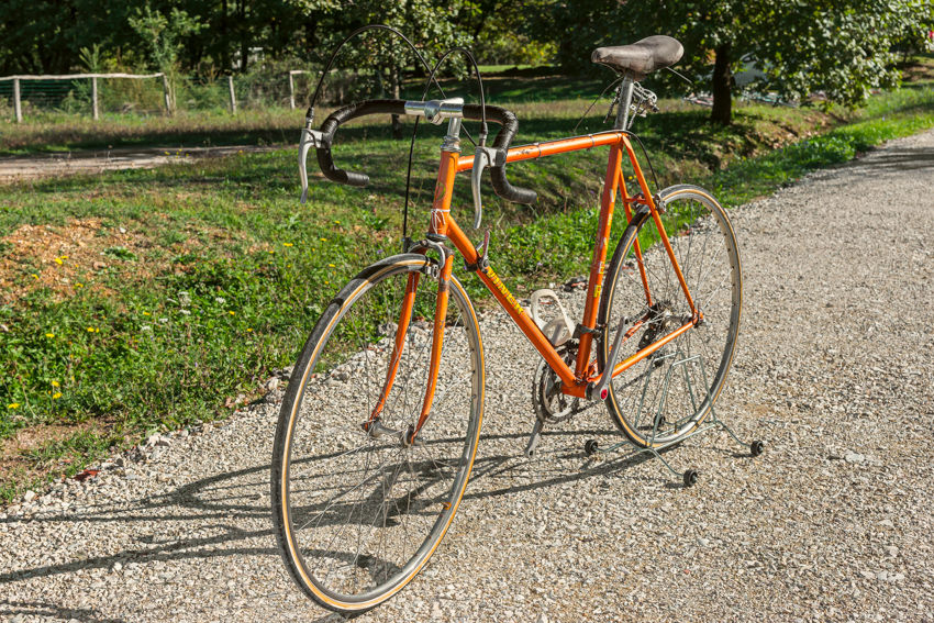 vintage bike tuscany biking tour