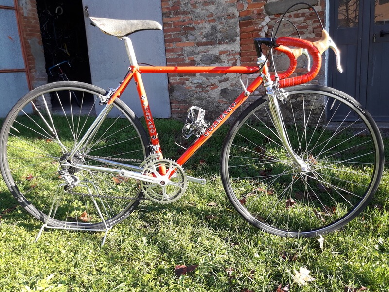 Colnago vintage bicycles rental tuscany pisa