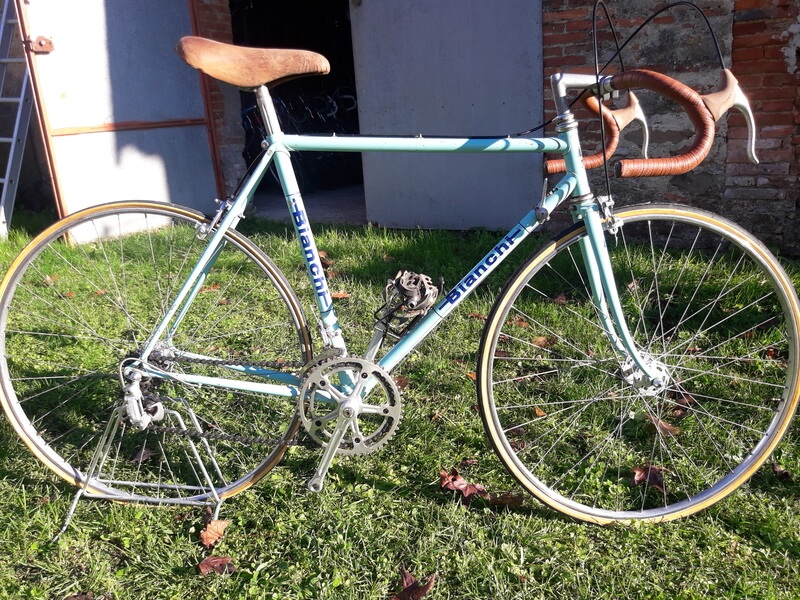 Bianchi vintage bicycles rental tuscany pisa