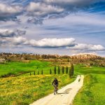 Tra le colline toscane.